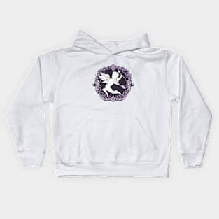 Mystical Cupid Silhouette No. 692 Kids Hoodie